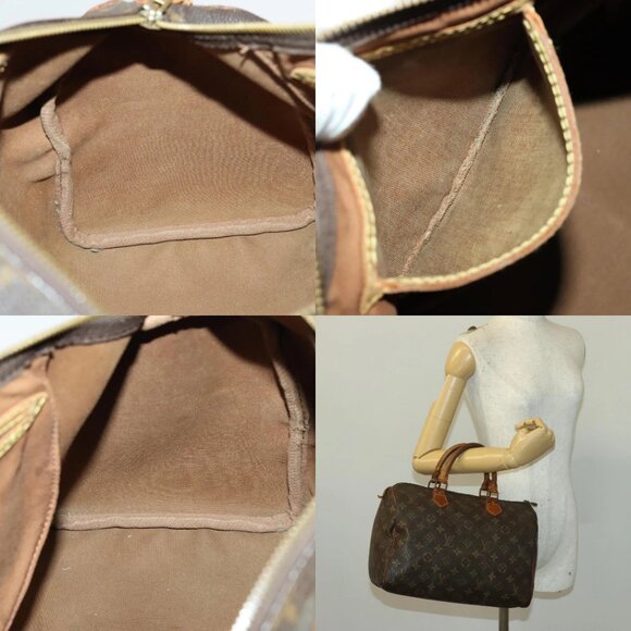 LOUIS VUITTON Monogram Speedy 30 Hand Bag M41526 LV Auth 140774 - Picture 15 of 15